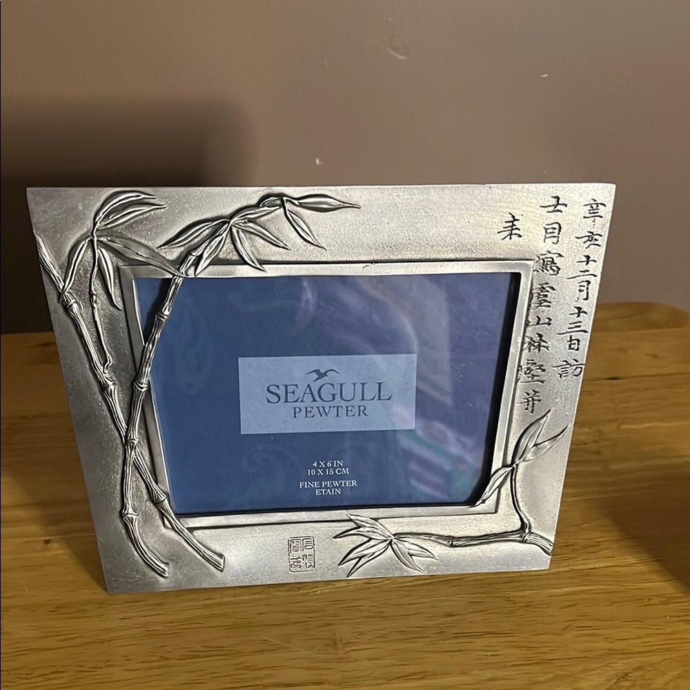 😄Seagull pewter picture frame NEW 2005